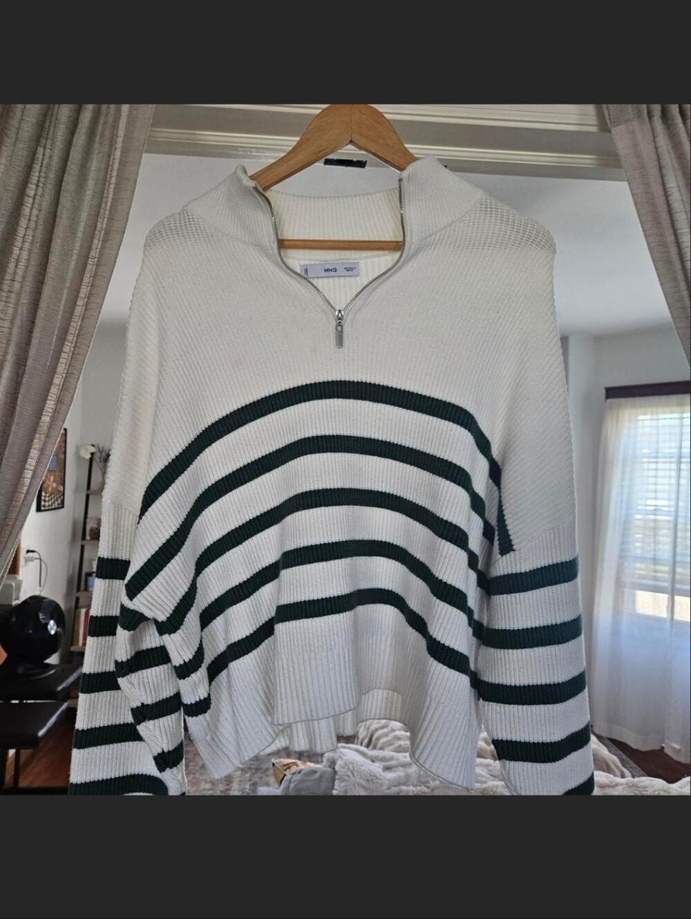 Mango Zip Sweater